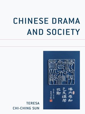 cover image of Chinese Drama and Society